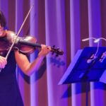 Sunny au violon