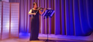 Sunny au violon